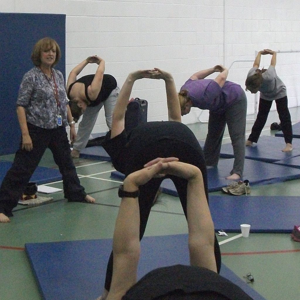 In-cell yoga handouts support wellbeing alongside yoga classes